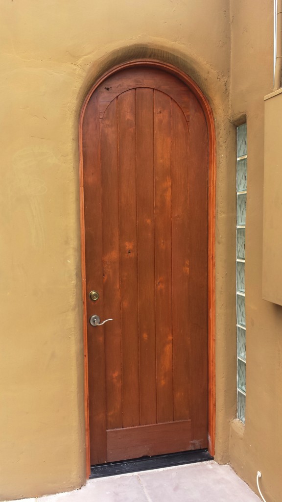 Old door with new jamb