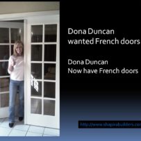 Interior French doors