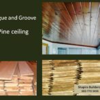 Tongue and Groove Pine Ceiling