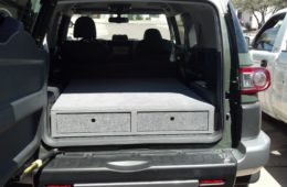 Custom Cabinetry for Toyota SUV