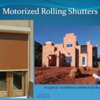 Motorized Rolling Exterior Shutters
