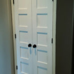 Replacement of twenty interior doors with new Shaker style doors