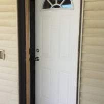 Installing a new door on existing old jamb
